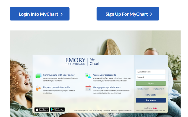 Emory Patient Portal